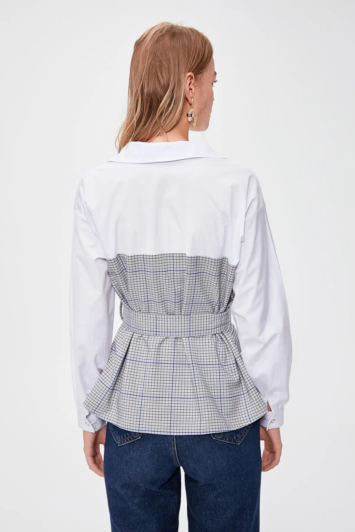 Trendyol с Цвет блок Bluz TWOAW20BZ0809