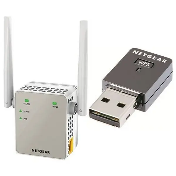 Точка доступа ретранслятор Netgear EX6120-100PES 5 ГГц Белый
