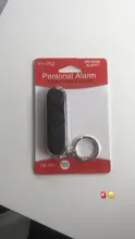 LLavero de seguridad Personal de 130dB para mujer, dispositivo de autodefensa, con altavoces duales, alarma de Panic, colgante de bolsa portátil
