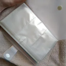 1pc 120 ranuras portadores de identificación PP mate tarjeta libro tarjetas de gran capacidad Clip billete colección de las existencias