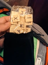 Cubo de Runas de madera Natural, 25 uds., adivinación, curación, Reiki, regalo de meditación, decoración