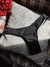 Swimwear Women Bikini-Bottom Side-Ties Brazilian Thong Briefs Ladies Biquini Cut Classic