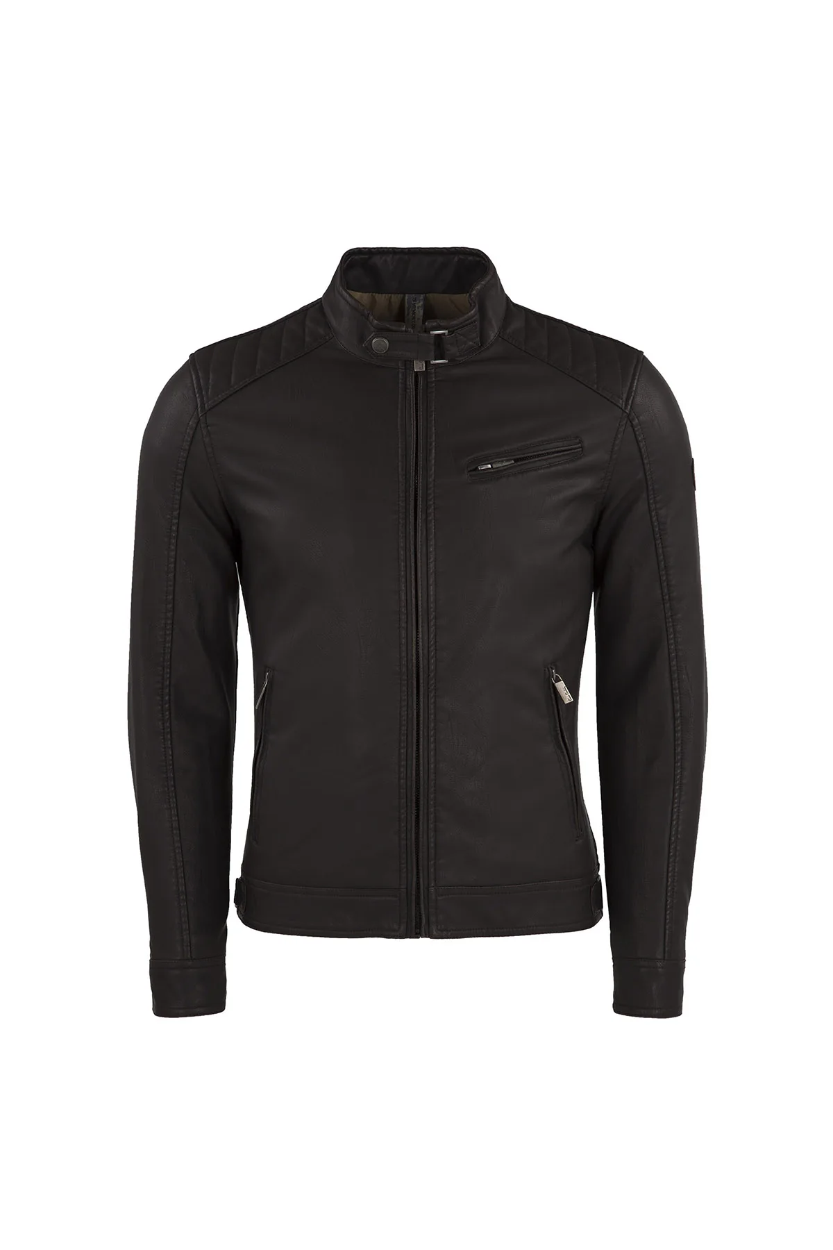 

PIERRE CARDIN ARTIFICIAL MALE LEATHER JACKET LSE160031