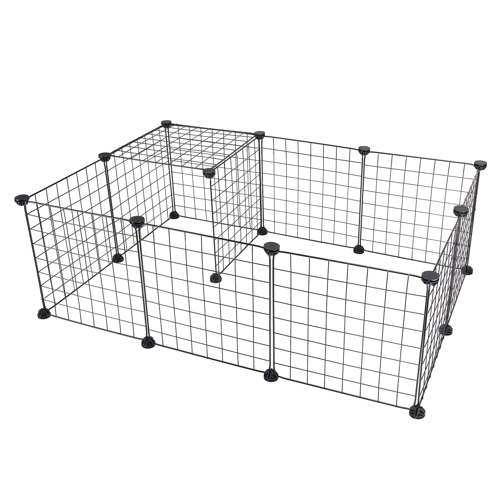 Pet Playpen Iron Fence Puppy Kennel House Exercise Training Rabbits Guinea Pig Cage Kitten Space Dogs Supplies Playing Sleeping