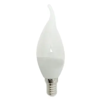 

LED Lamp 6W attack E14 candle flame-cold light