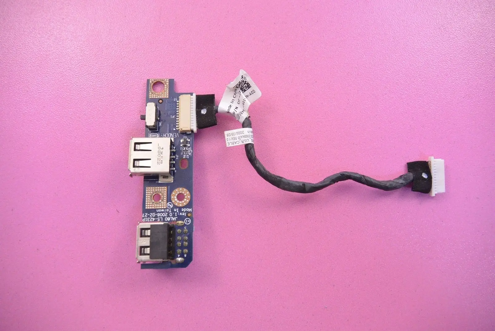 Dell Vostro 1310 USB Wireless переключатель Port Плата с кабелем LS-4231P 0P397F | Компьютеры и офис