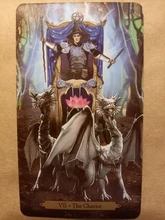 Juego de cartas de Tarot de wizorards, cubierta de alta calidad, versión en inglés, juguete de adivinación, juego de La Fortuna, 2020