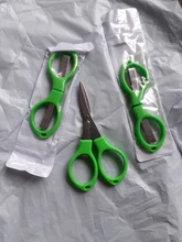 Tijeras con mango de plástico multifunción para niños, Artesanías hechas a mano de papelería de acero inoxidable para estudiantes, 8 palabras, bricolaje
