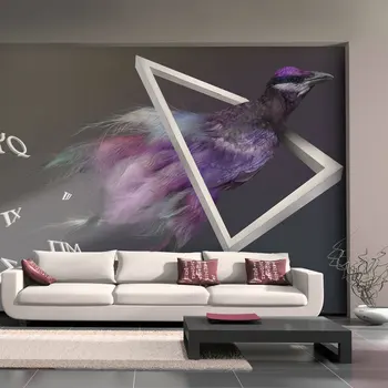

Wall mural-Bird (abstract)-300x231 cm