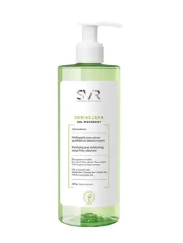

Svr sebiaclear moussant gel 400ml cleanser Purifying Scrub without soap