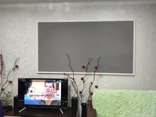 LEJIADA-cortina Simple antiluz, 60, 72, 84, 100, 120 pulgadas, pantallas de proyección para casa, oficina, exterior, proyector 3D HD portátil