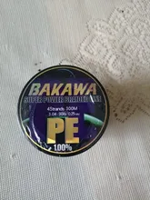 Braided-Line Japan PE Bakawa 4 Size:10-85lb 330yds-Diameter:0.2mm-0.42mm