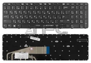 

Laptop keyboard for HP ProBook 450 G3 455 G3 470 G3 with frame (black)