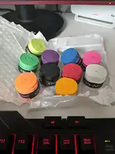Envío gratis 10 unids/lote económico y pegajoso Grip/sobregrip (PVC es general es tipo económico común y calidad)