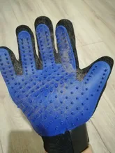 Guantes de aseo de mascotas Deshedding guantes para cepillar eficaz limpieza masaje Animal Baño de pelo de gato perro peines
