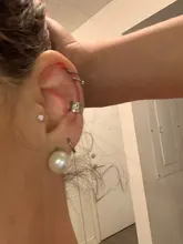 SAMCO 5 unids/set oído brazalete oro hojas no-Piercing oreja Clips falso cartílago pendiente de la joyería para hombres y mujeres