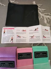 Bandas de resistencia para Fitness, Juego de 3 piezas, banda elástica expansora de goma para entrenamiento en casa, equipo de ejercicio