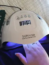 Lámpara de uñas LED UV de 120W, secador de uñas de secado rápido, para manicura y pedicura, Salón Profesional de manicura, 57 LED