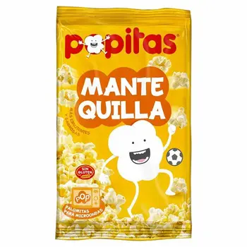 

Popitas butter popcorn microwavable corn 100g.
