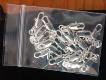 Lobster Clasps Necklace Jump-Rings Jewelry-Findings-20pcs 925-Sterling-Silver Wholesale