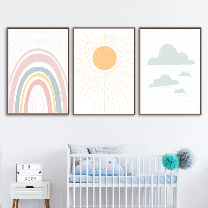 boho nursery prints