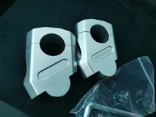 Elevador de manillar de motocicleta Universal, dispositivo de elevación de 22mm y 28mm, abrazadera de montaje CNC, herramienta de elevación de agarre de Motor de bicicleta