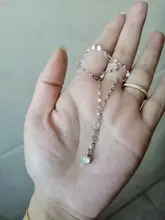 Collar de plata de ley 925 con diamantes, colgante de circonita brillante Simple avanzada, cadena femenina para clavícula, joyería para fiesta