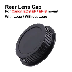 New Rear Lens Cap Cover for Canon EOS EF EF-S Mount lens with / without Canon logo Plastic Black Replacement