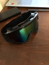 Máscara de esquí para hombre y mujer, gafas de seguridad con filtro para la boca a prueba de viento y de Motocross