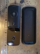 Tuya-timbre de puerta inalámbrico con cámara de seguridad para exteriores, timbre inteligente con WiFi, 1080P, alarma PIR con visión nocturna