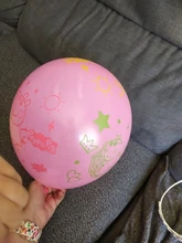 Globos de látex de colores para niños y niñas, decoración de fiesta de dibujos animados de Peppa Pig, George, regalo de cumpleaños