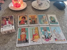 Cartas de juego de mesa para fiesta familiar, cartas de oráculo, guía del Tarot fantasma, adivinación, oráculo, oferta