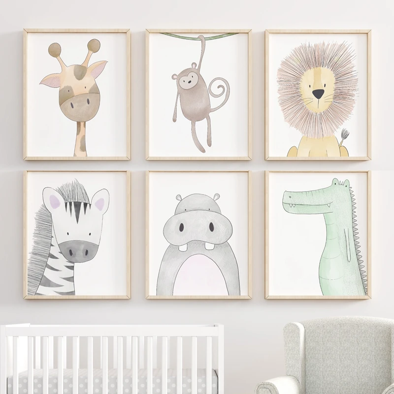 nordic nursery prints