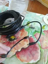 1m 2m 5m 10m Semi-rígido Cámara endoscopio USB 5,5 MM IP67 impermeable cámara de serpiente con 6 Led Windows Macbook PC Android endoscopio