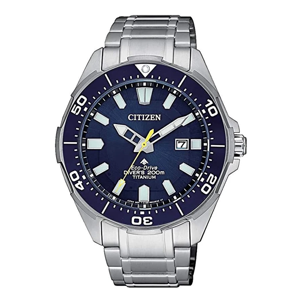 Часы Citizen BN0201-88L Promaster мужские спортивные экоприводные титановые (солнечные без