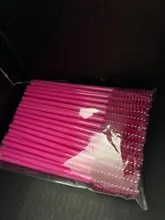 GLAMLASH premium-cepillo de limpieza para extensiones de pestañas, microvarita de máscara, aplicador de pinceles para pestañas, 50 Uds.