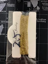 Cadena de eslabones de Metal para collares pulseras joyas, 1mm, 1,5mm, 2mm de ancho, plata, oro rosa, acero inoxidable