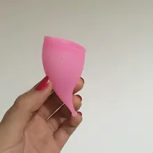 Copa Menstrual de silicona para mujeres, Copa de higiene femenina de grado médico, de silicona, reutilizable
