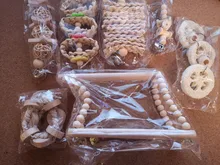 Bird-Toys Accessories Perch-Stand Cockatiel Budgie Parkiet Vogelspeelgoed 7pcs Jouet