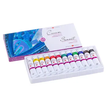 

Set of acrylic paints Sonnet 12 colors of 18 ml