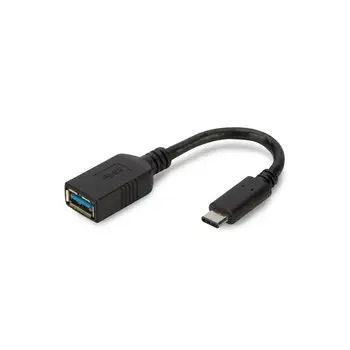 

USB TYPE-C CABLE TYPE C TO A USB CABLE/ TYPE C/M-A/F/ 15CM/BL