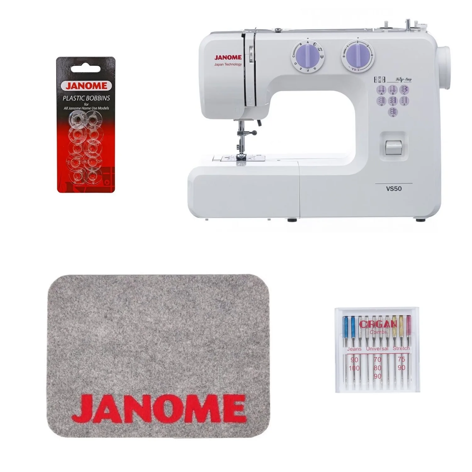 Sewing machine Janome vs 50 электромеханическая