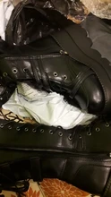 DORATASIA INS Marca novedosa-botas altas hasta el muslo para mujer, cuñas con plataforma y hebilla, parte inferior gruesa, zapatos de calle frescos