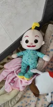 Cocomelon-muñeco de felpa de 15-33cm para niños, juguete de dibujos animados, serie de TV, familia Cocomelon JJ, hermana, papá, mamá, regalo de Navidad