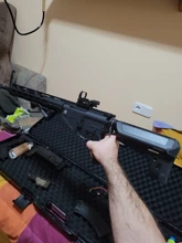 Mira telescópica de 20mm para rifle, óptica de caza, reflejo holográfico de punto rojo, mira Táctica de 4 retículas, mira de colimador