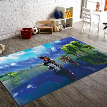 

Fortnite 18 Patterned Carpet ,Non Slip Floor Carpet,Teen's Carpet,Turkish Rug