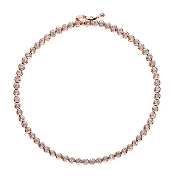 

Gold bracelet with diamonds sunlight