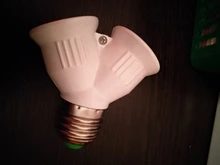 Converter Bulb-Adapter Light-Lamp 2e27-Lamp-Holder E27 Splitter Y-Shape To Halogen LED