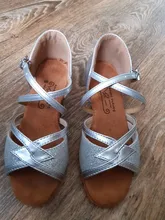 Zapatos de baile latino para niñas, zapatillas modernas, para baile, salón, Salsa, tango