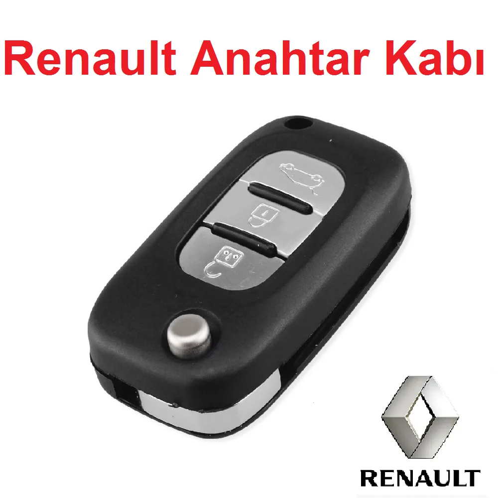 Renault Fluence Megane Anahtar kabi 3 тушлу